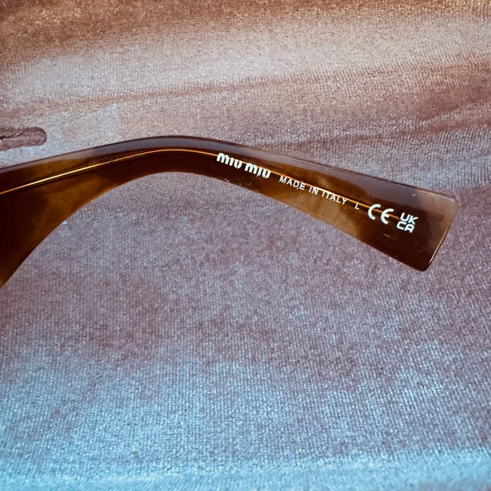 Miu Miu Brown Sunglasses - Picture 5 of 5